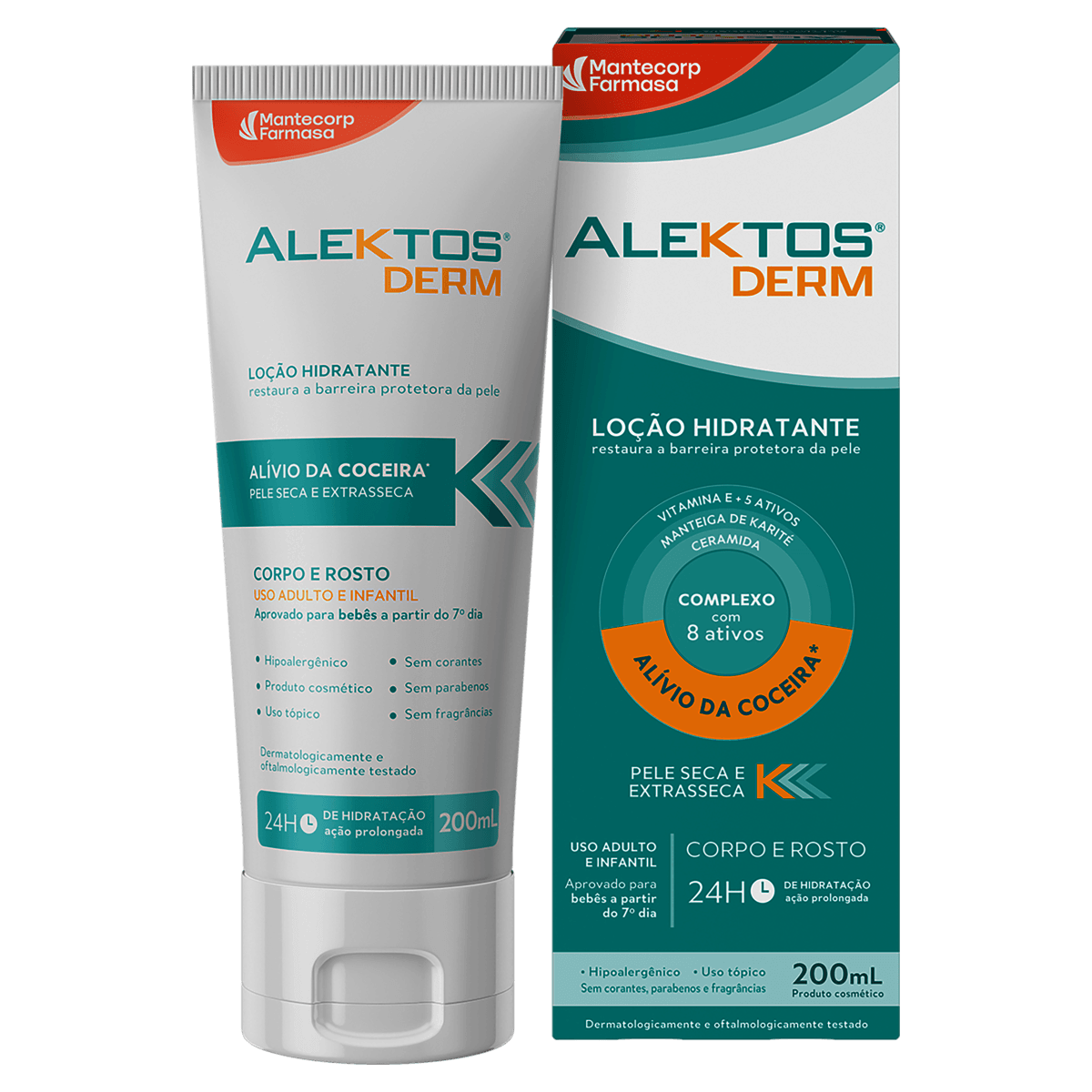Alektos Derm Loção Hidratante Corpo e Rosto 200mL - Preview 2